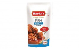 Baria's Fish Spicy Pickle Loaded with Fish  Pack  200 grams